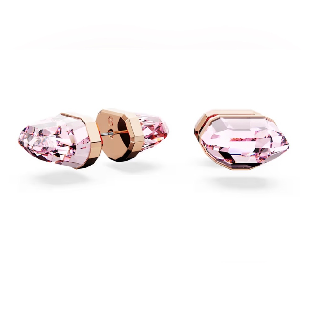 Swarovski Atelier Crystal Lucent stud earring
Pink, Rose gold-tone plated